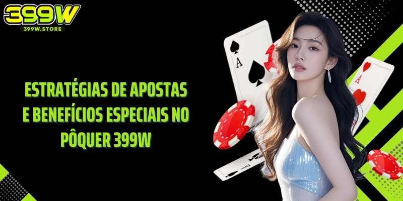 Estratégias de apostas e benefícios especiais no Pôquer 399W