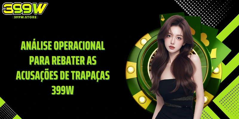 Análise operacional para rebater as acusações de Trapaças 399W